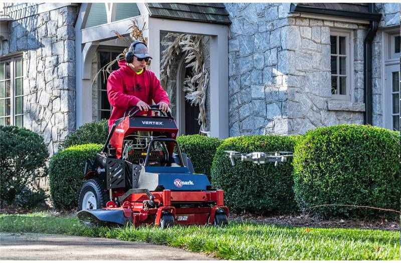 Vertex Stand On Mowers