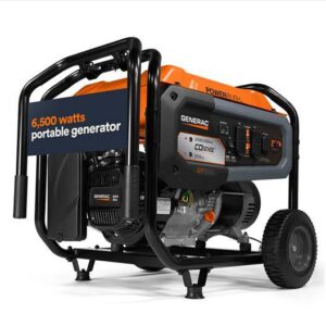 2025 Generac Portable Generator, 6500