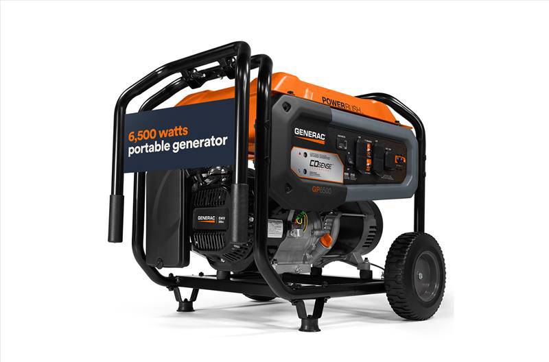 2025 Generac Portable Generator, 6500