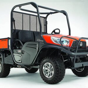 side by side orange kubota