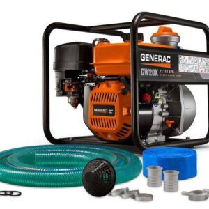 2025 Generac 2" Clean Water Pump with Hose Kit