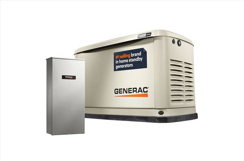 2025 Generac 22kW Standby Generator With Whole House Switch