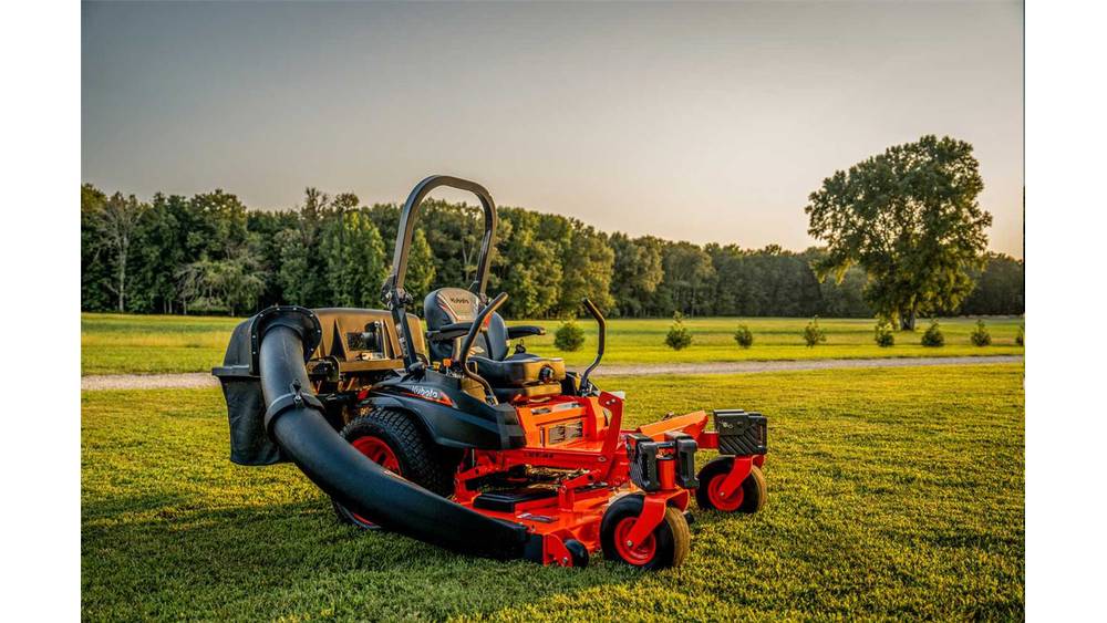 orange zero turn lawn mower