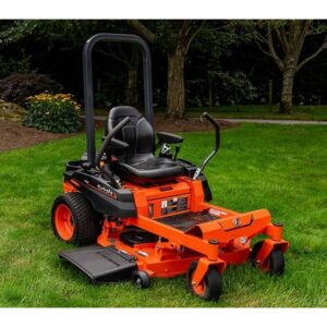 zero turn lawn mower orange kubota