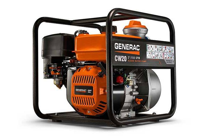 2024 Generac 2" Clean Water Pump #6918