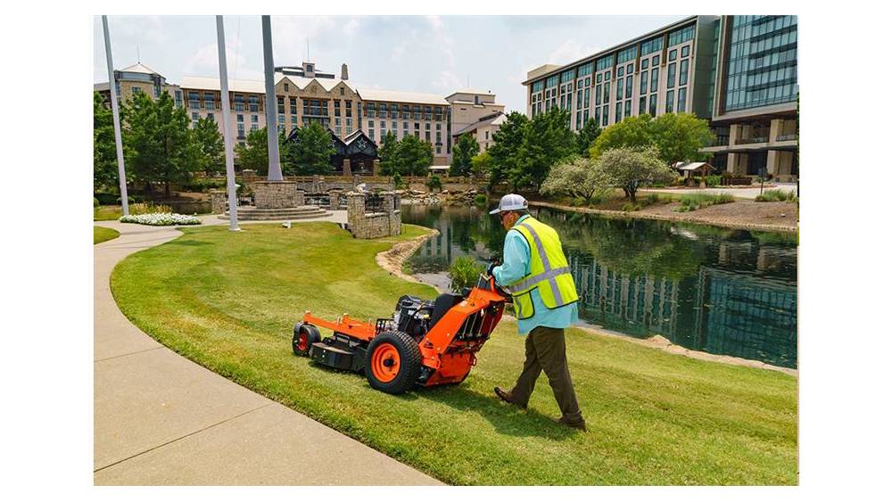 walk behind lawn mower