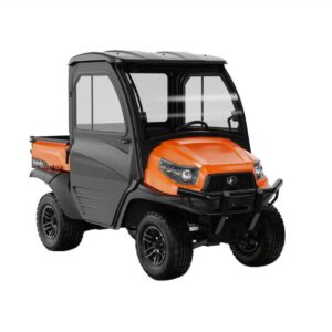 side by side orange and black