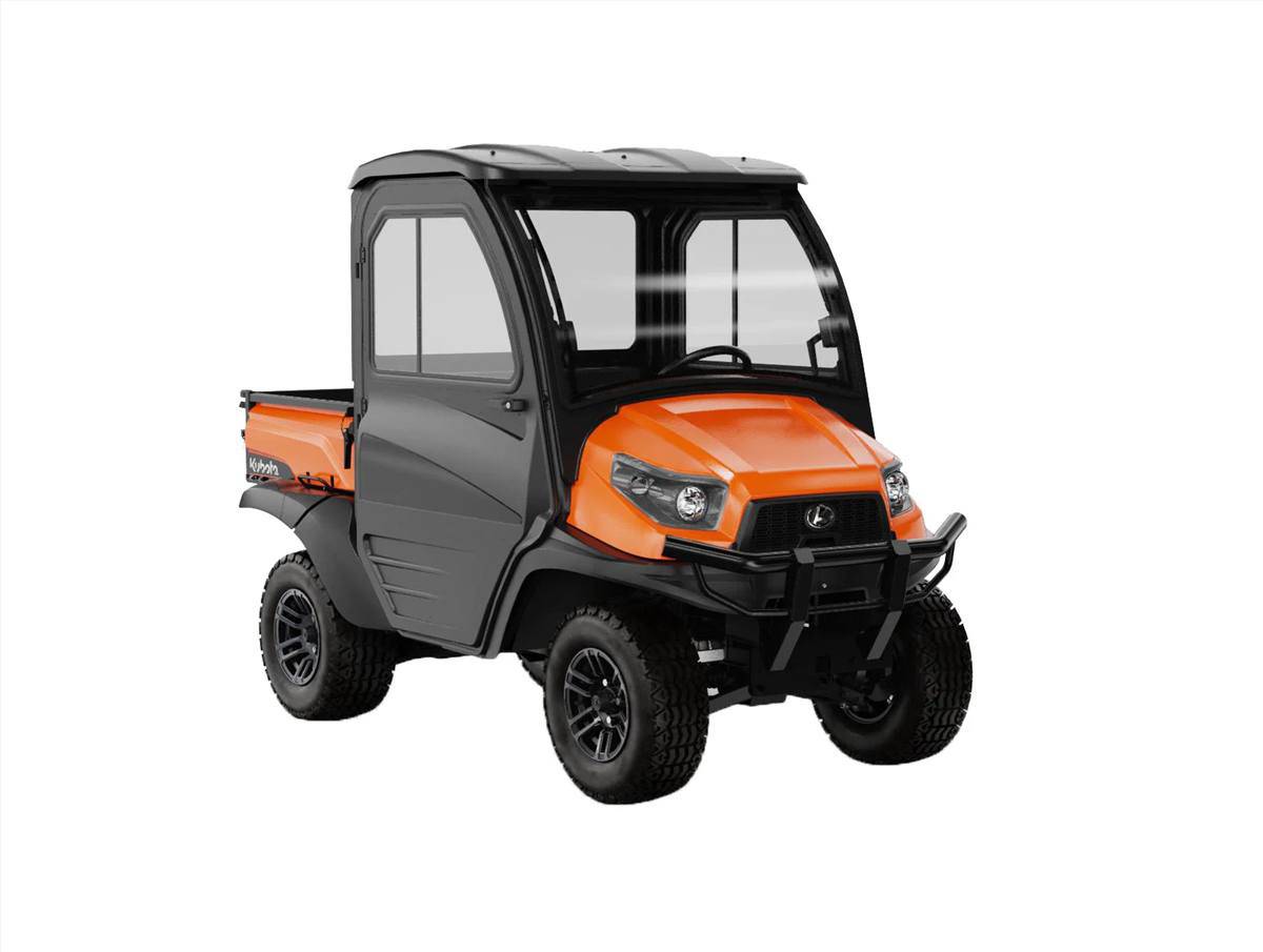 side by side orange and black