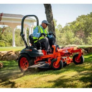 orange zero turn lawn mower
